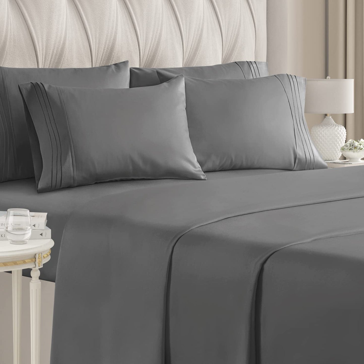 Frendorf | 6-teilige Set: Hotel-Luxus-Bettwäsche