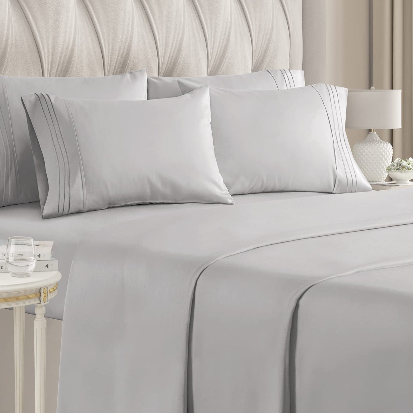 Frendorf | 6-teilige Set: Hotel-Luxus-Bettwäsche