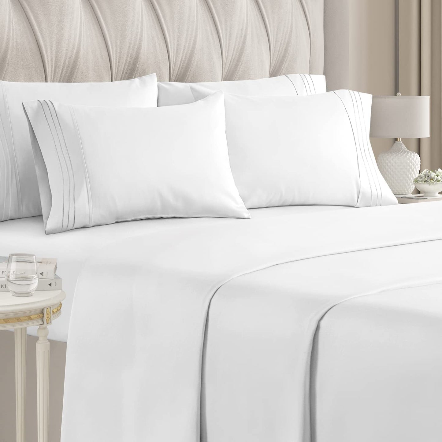 Frendorf | 6-teilige Set: Hotel-Luxus-Bettwäsche
