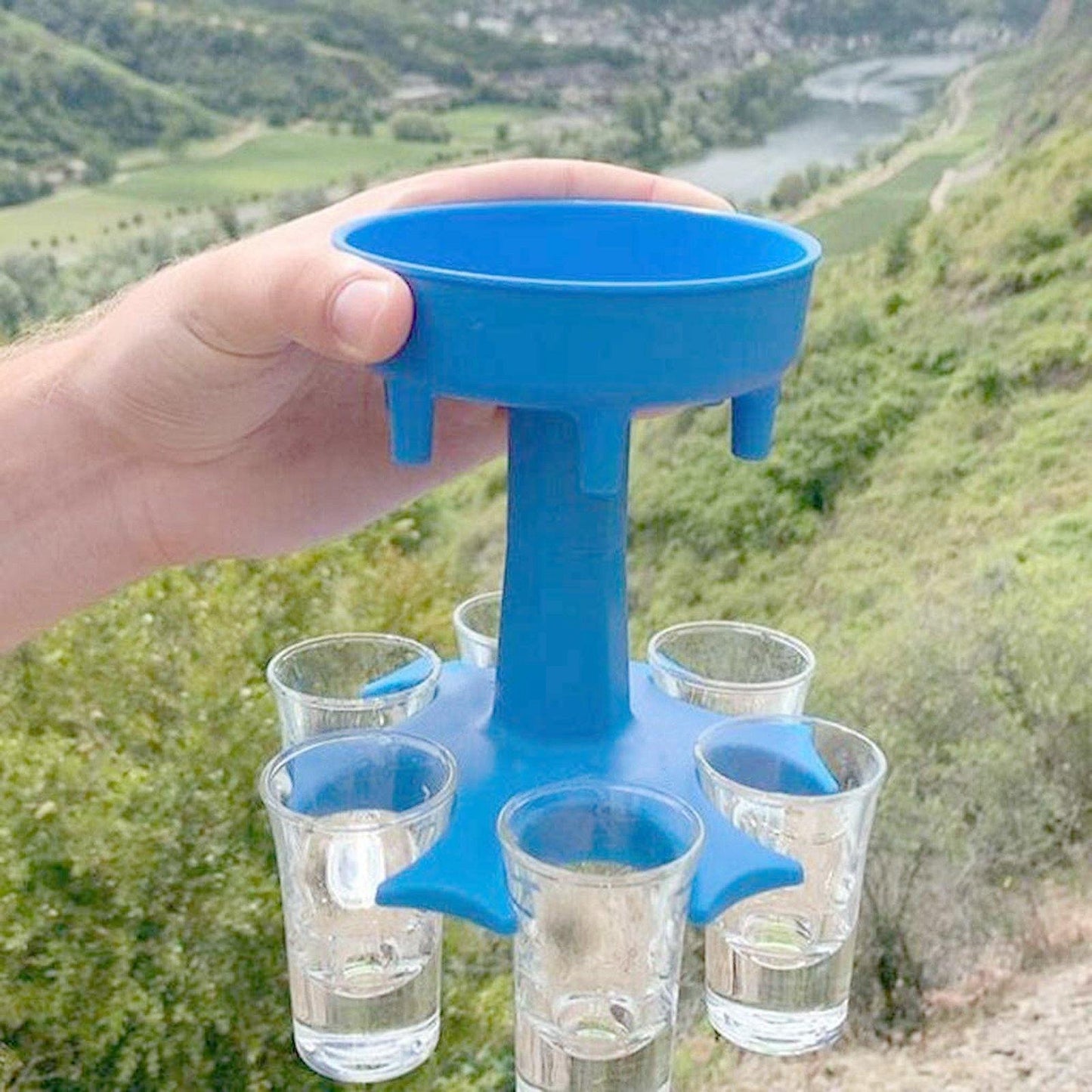 Frendorf | 6 Shot-Glas-Spender und Halter