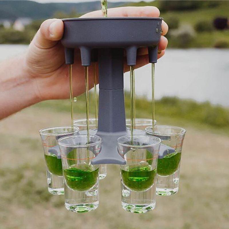 Frendorf | 6 Shot-Glas-Spender und Halter