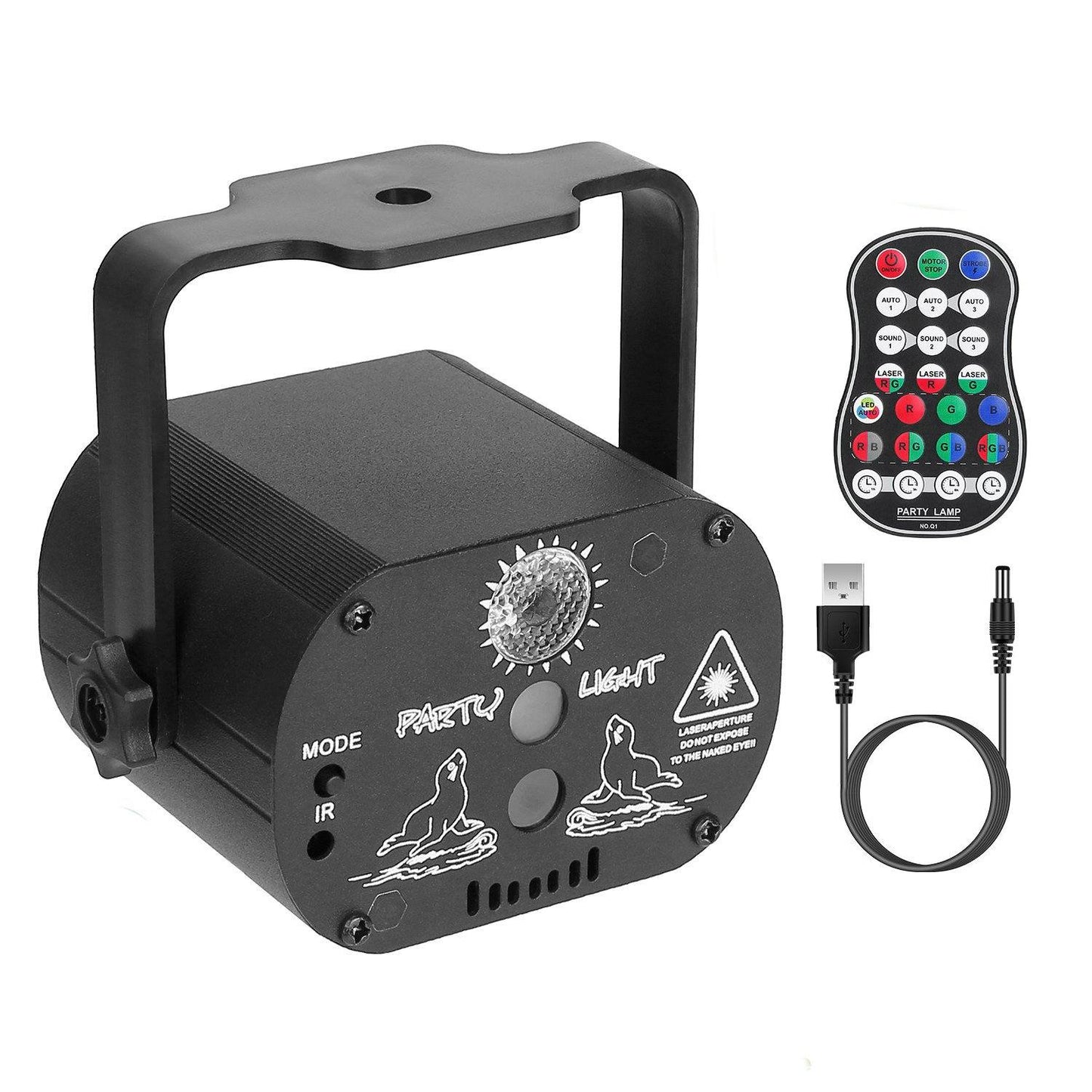 Frendorf | 60 Muster Laser Bühnenlicht Sound