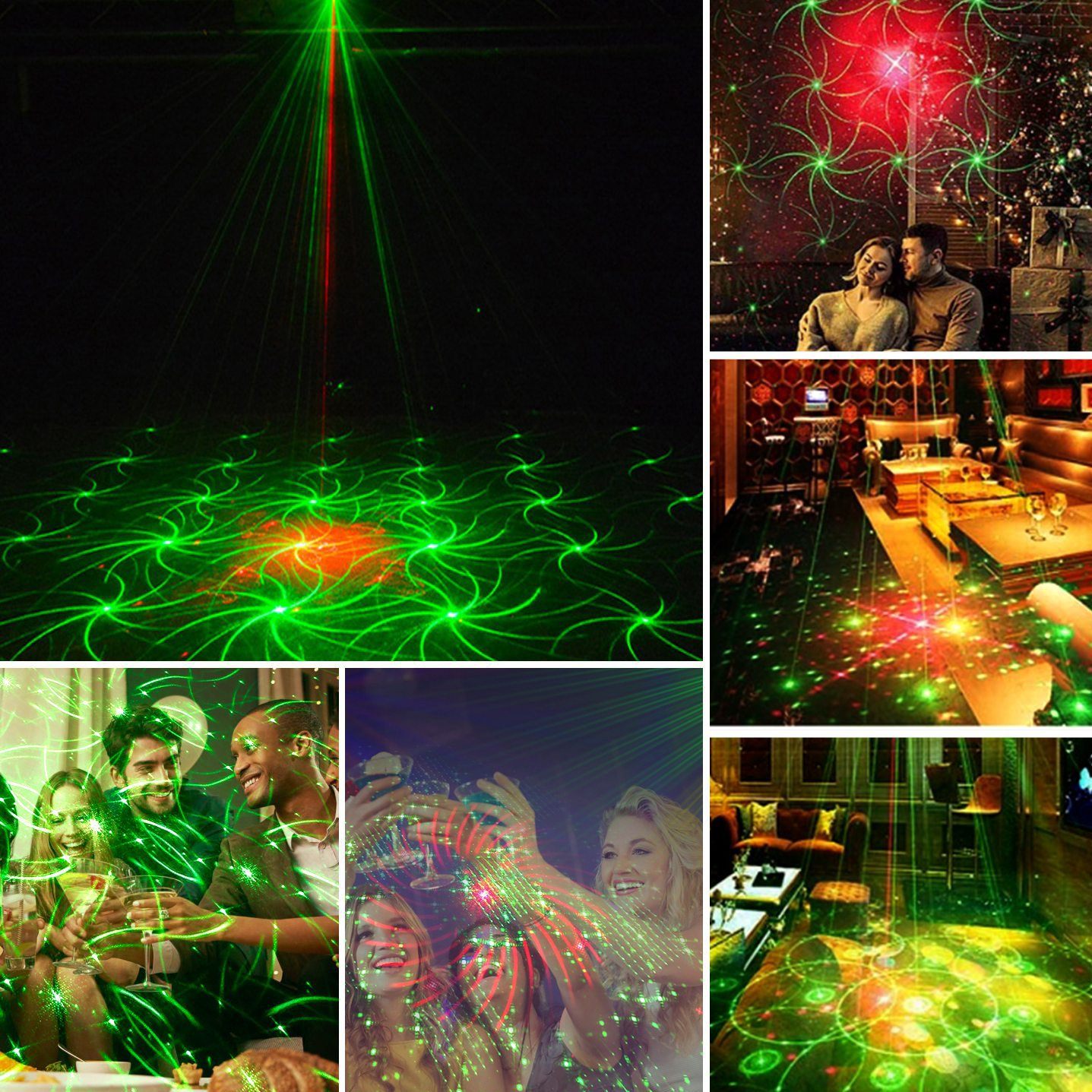 Frendorf | 60 Muster Laser Bühnenlicht Sound