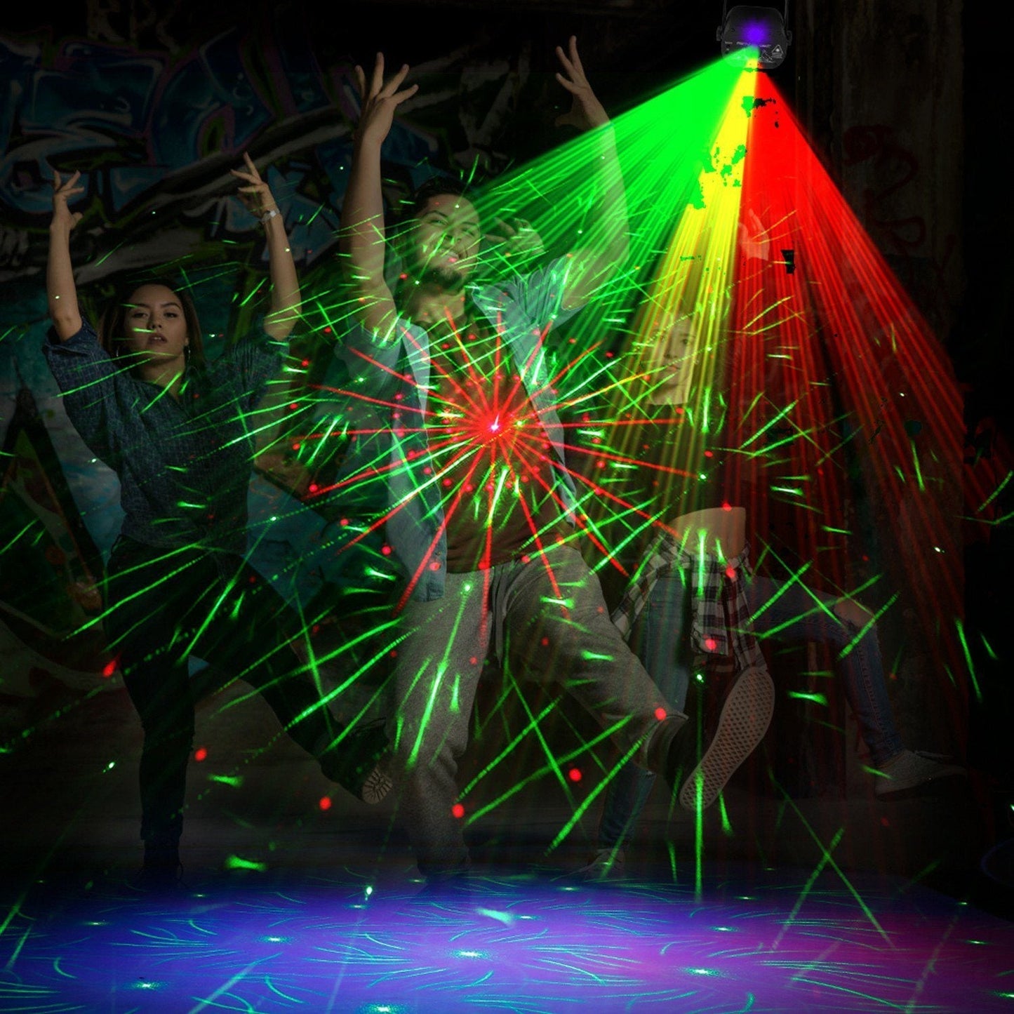 Frendorf | 60 Muster Laser Bühnenlicht Sound