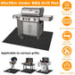 Frendorf | 60 x 39" Unter Grillmatte Faltend Ölabsorbierend Wiederverwendbar Wasserfest