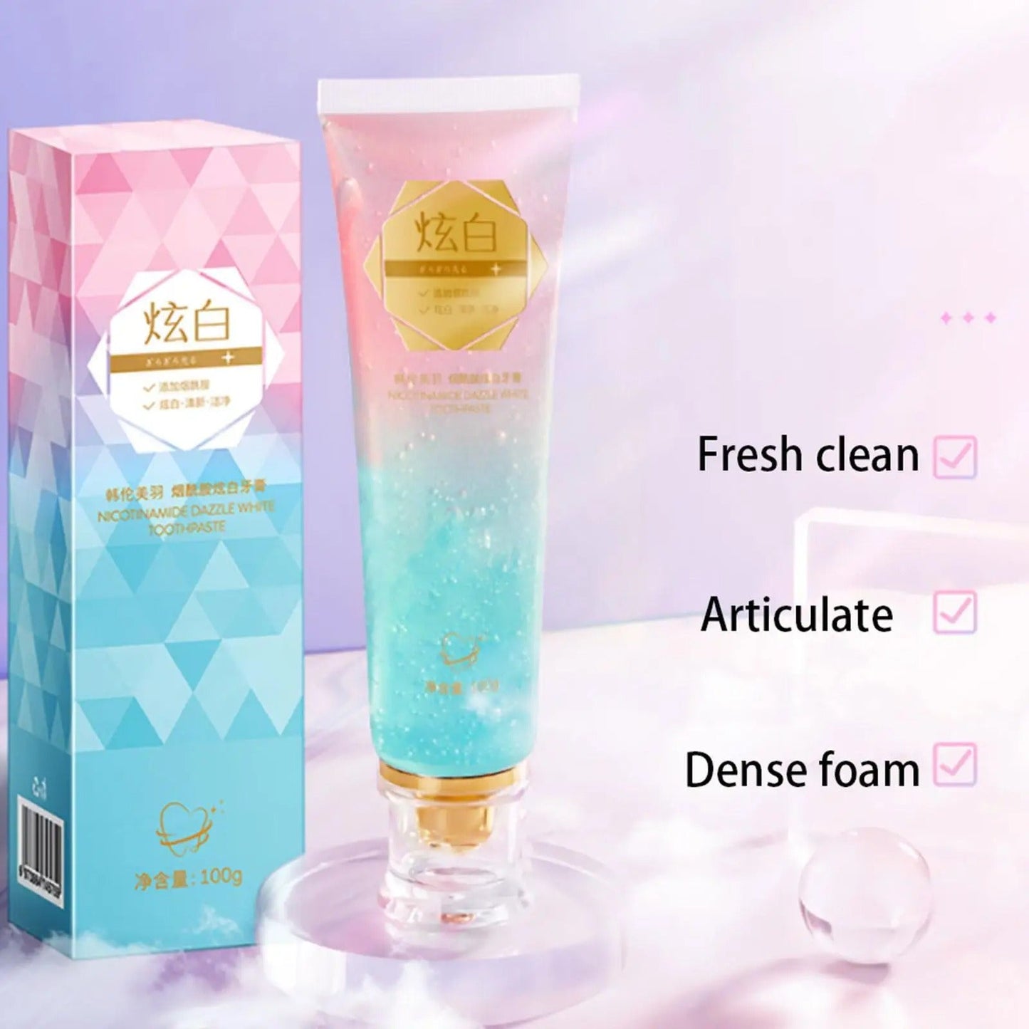 Frendorf | BrightSmile – Zahnpasta mit Niacinamid für Strahlend Weiße Zähne