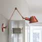 Frendorf | Ijzer Roest Afwerking Wandlamp Armatuur Bel 1-Lichts Boerderij Wandmontage Sconces met Swingarm van 6"+6"/12"+6" L