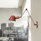 Frendorf | Ijzer Roest Afwerking Wandlamp Armatuur Bel 1-Lichts Boerderij Wandmontage Sconces met Swingarm van 6"+6"/12"+6" L