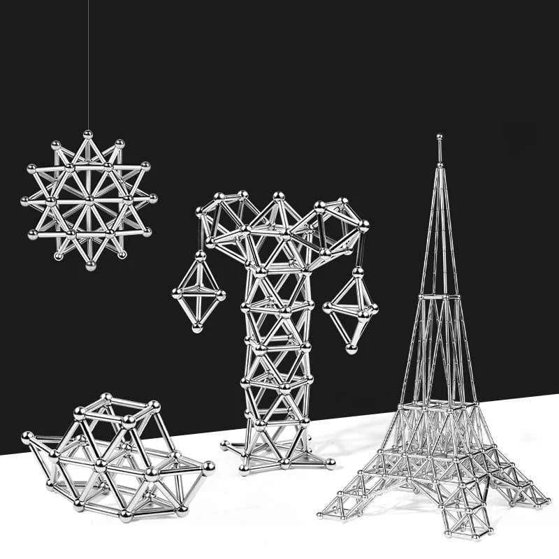 Frendorf | Magnetisches Bauspielzeug-Set mit Stäben und Bällen