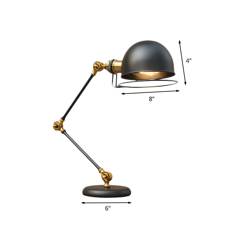 Frendorf | Axiom - Industrielle Schwenkarm Tischlampe