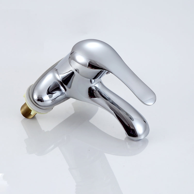 Frendorf | 1oder2-Griff Gebürstetes Nickel Weitverbreiteter Wasserhahn 2 Loch Center Set Waschbecken Wasserhahn