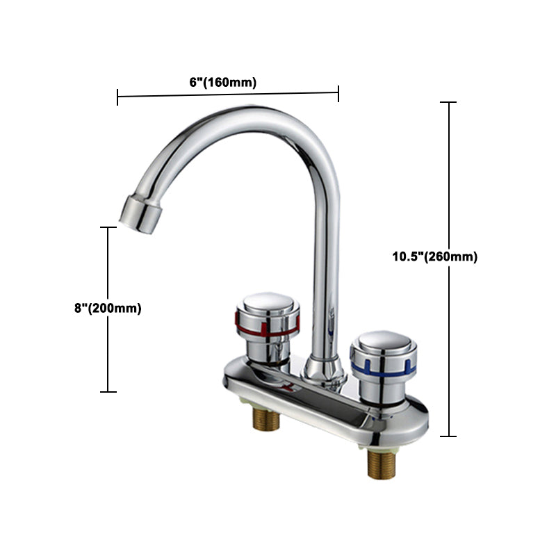 Frendorf | 1oder2-Griff Gebürstetes Nickel Weitverbreiteter Wasserhahn 2 Loch Center Set Waschbecken Wasserhahn
