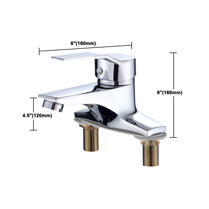 Frendorf | 1oder2-Griff Gebürstetes Nickel Weitverbreiteter Wasserhahn 2 Loch Center Set Waschbecken Wasserhahn