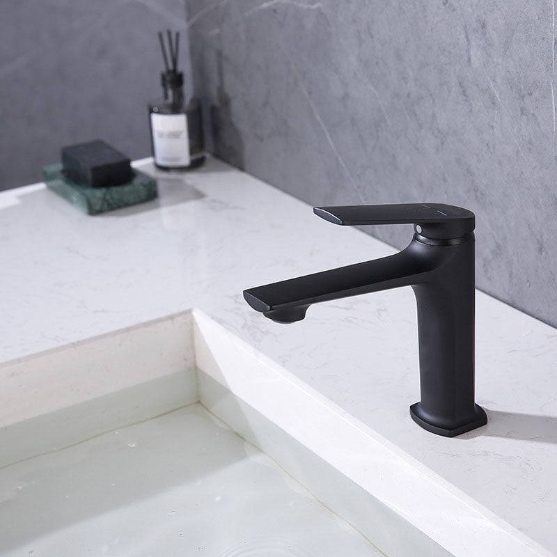 Frendorf | Moderner Behälter Wasserhahn Messing Hebelgriffe Niedriger Bogen Waschbecken Badezimmer Wasserhahn