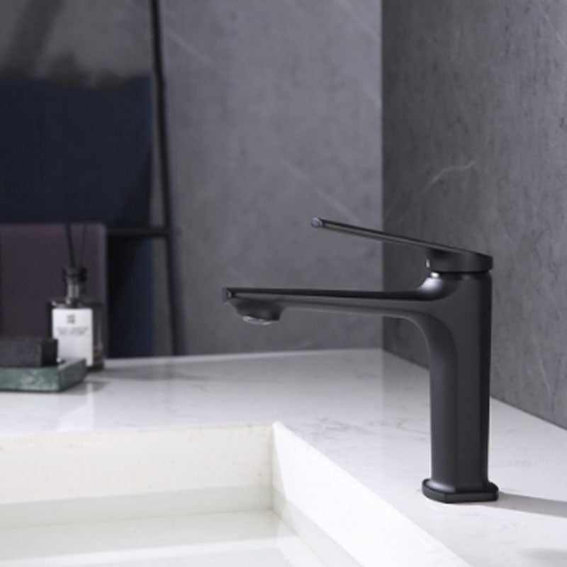 Frendorf | Moderner Behälter Wasserhahn Messing Hebelgriffe Niedriger Bogen Waschbecken Badezimmer Wasserhahn