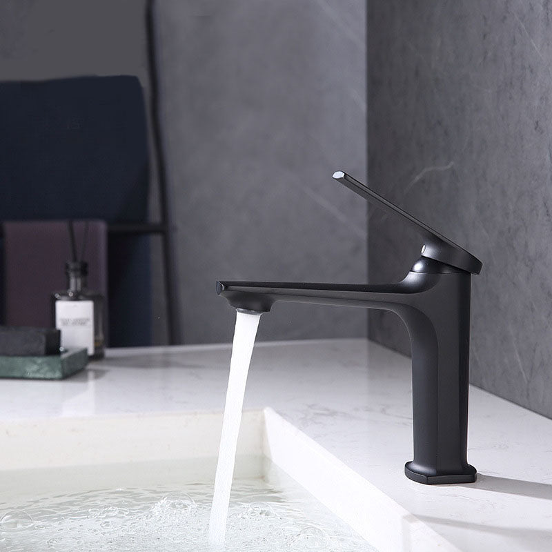 Frendorf | Moderner Behälter Wasserhahn Messing Hebelgriffe Niedriger Bogen Waschbecken Badezimmer Wasserhahn