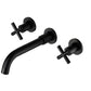 Frendorf | Moderner 1- oder 2-Hand Badezimmer Waschbecken Wasserhahn Rund Wandmontierter Badezimmer Wasserhahn.