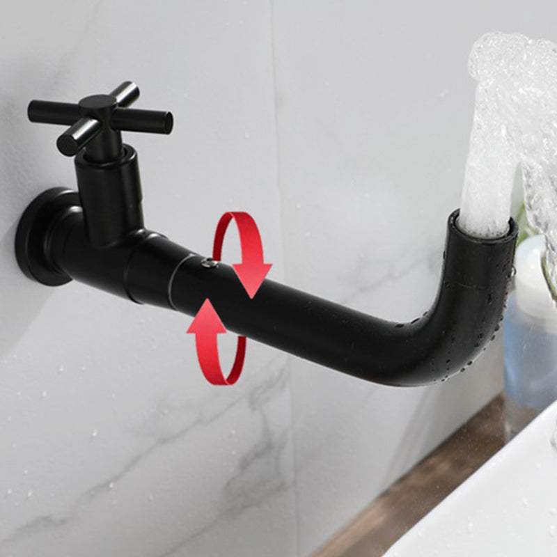 Frendorf | Modern 1-Hand Waschbeckenarmatur 1 Loch Wandmontierte Badezimmerarmatur