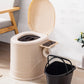 Frendorf | Bodenmontierte Kunststoff-WC Einteiliges WC Modernes Toilettenbecken