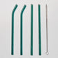 Artistry Gebogene & Gerade Borosilikatglas Wiederverwendbare Strohhalm Sets