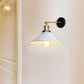 Weiß Industriell Vintage Wand Sconce Licht