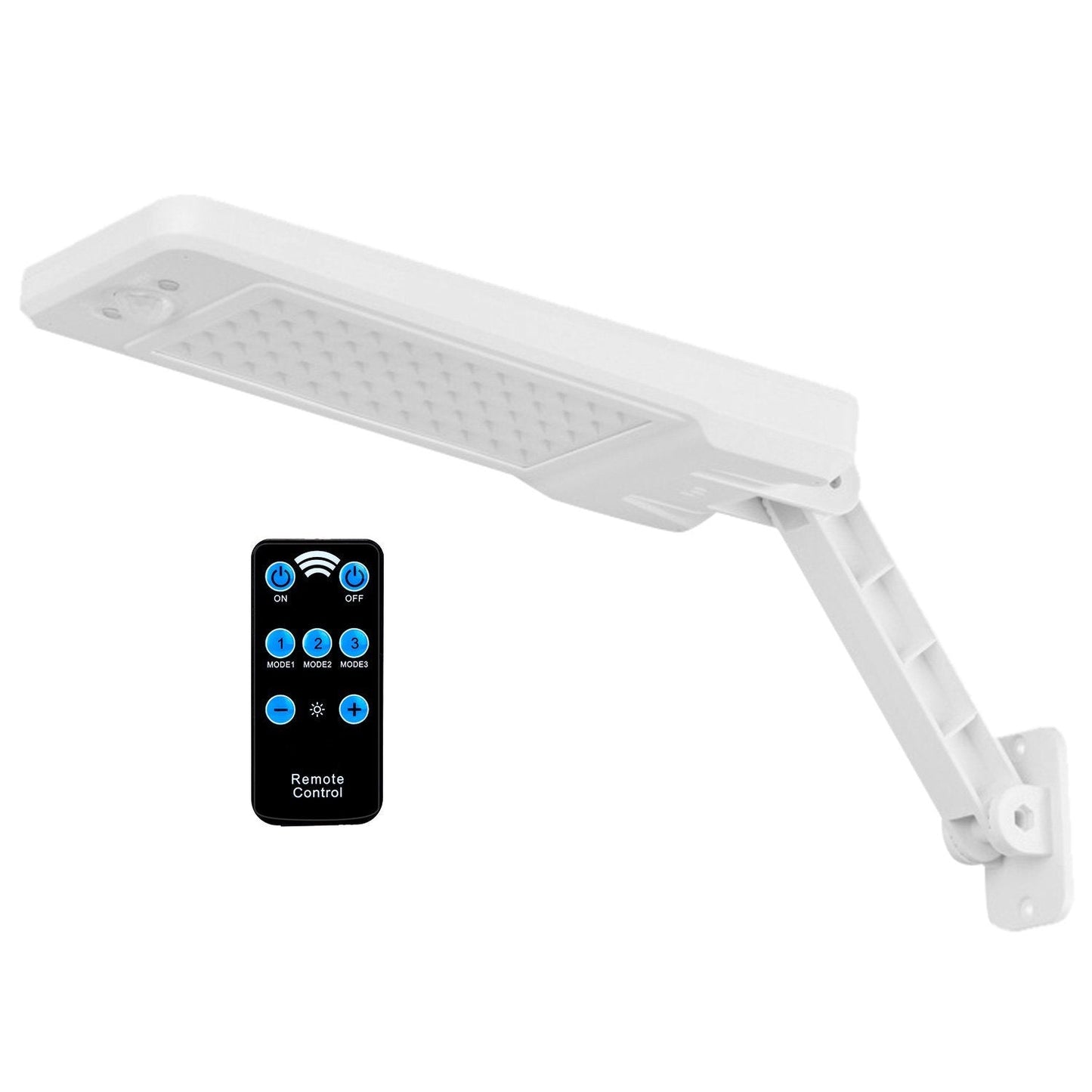Frendorf | 60LEDs Solar PIR Bewegungsmelder Fernbedienung Kabellampe