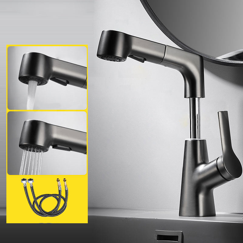 Frendorf | 1-Handgriff Gebürstetes Nickel Widespread Wasserhahn Einloch Badezimmer Gefäß Wasserhahn mit Messing