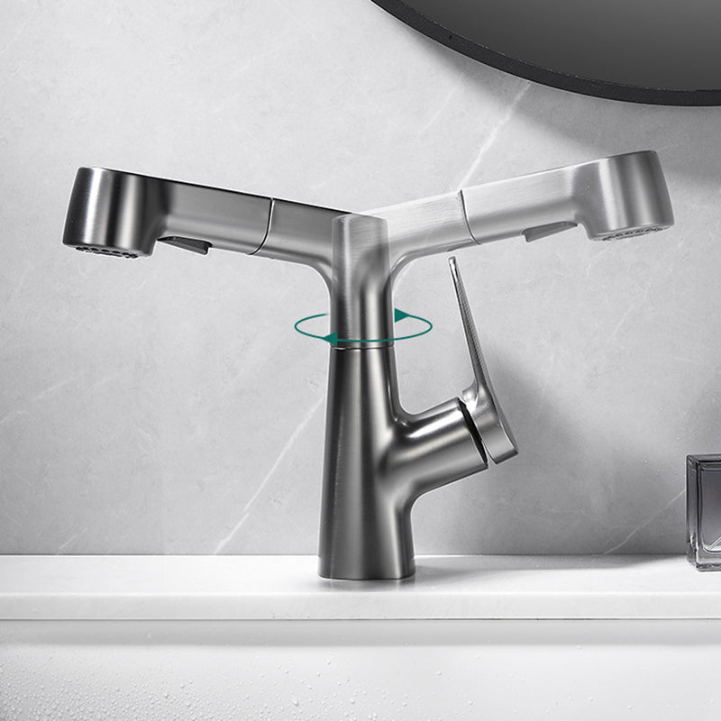 Frendorf | 1-Handgriff Gebürstetes Nickel Widespread Wasserhahn Einloch Badezimmer Gefäß Wasserhahn mit Messing