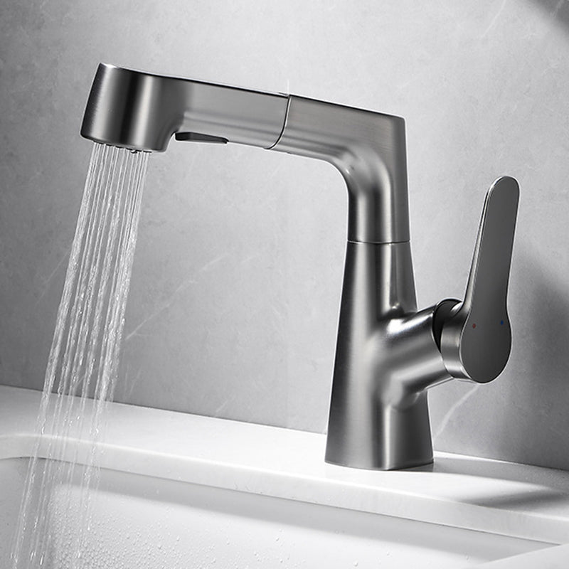 Frendorf | 1-Handgriff Gebürstetes Nickel Widespread Wasserhahn Einloch Badezimmer Gefäß Wasserhahn mit Messing