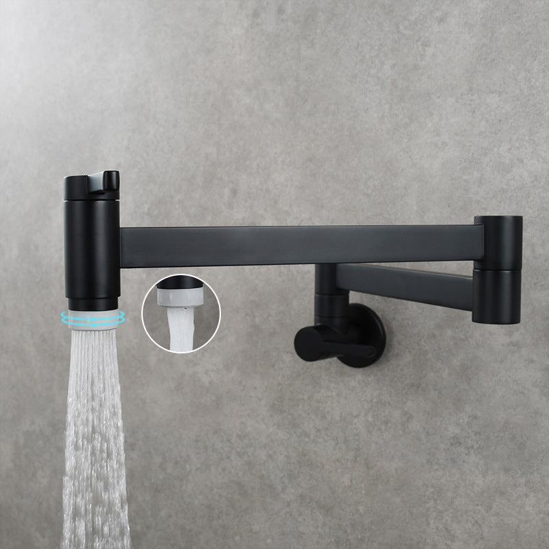 Frendorf | 1-Handgriff gebürstetes Nickel weit verbreiteter Wasserhahn 1 Loch wandmontierter Badezimmer Wasserhahn mit Messing