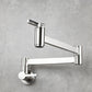 Frendorf | 1-Handgriff gebürstetes Nickel weit verbreiteter Wasserhahn 1 Loch wandmontierter Badezimmer Wasserhahn mit Messing
