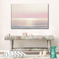 Frendorf | Mondlicht Ozean Pink Rouge I Wandkunst