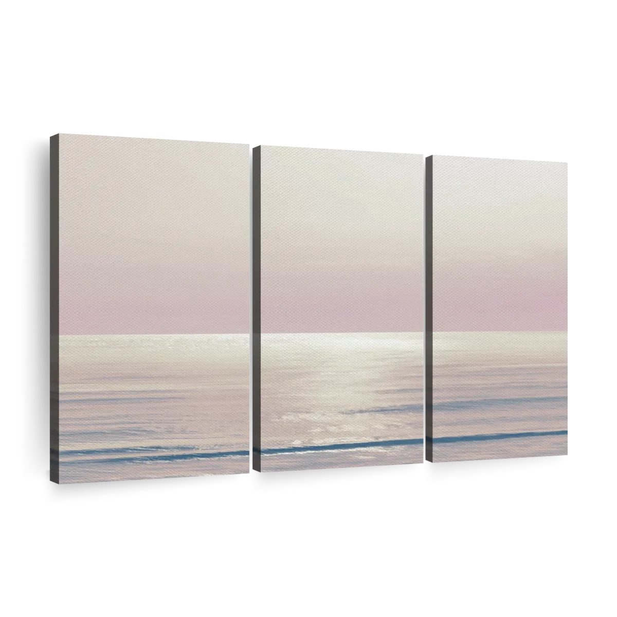 Frendorf | Mondlicht Ozean Pink Rouge I Wandkunst