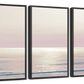 Frendorf | Mondlicht Ozean Pink Rouge I Wandkunst