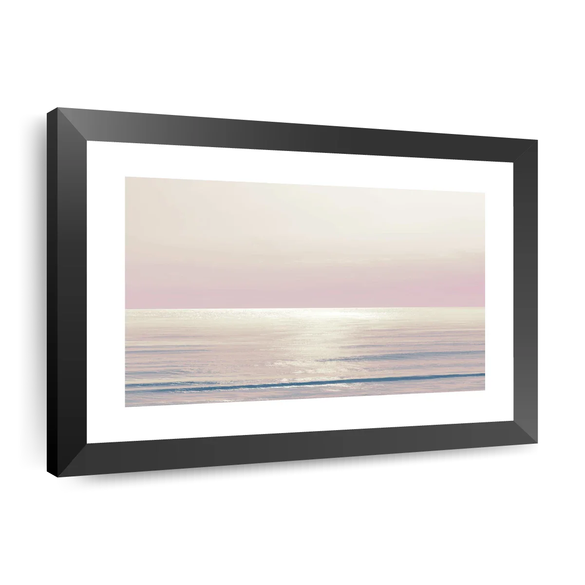 Frendorf | Mondlicht Ozean Pink Rouge I Wandkunst