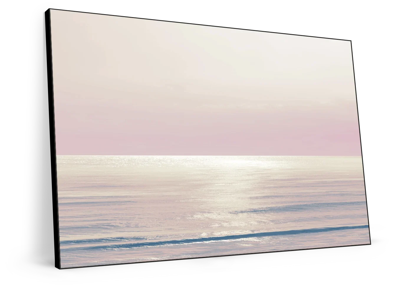Frendorf | Mondlicht Ozean Pink Rouge I Wandkunst