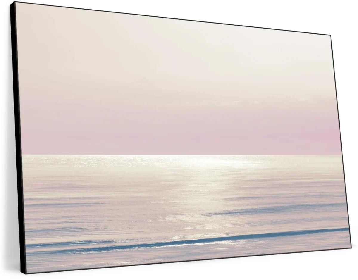 Frendorf | Mondlicht Ozean Pink Rouge I Wandkunst