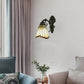 Frendorf | Mini Wandleuchte Tiffany-Stil Buntglas Einzelne Licht Wandmontage Licht für Schlafzimmer