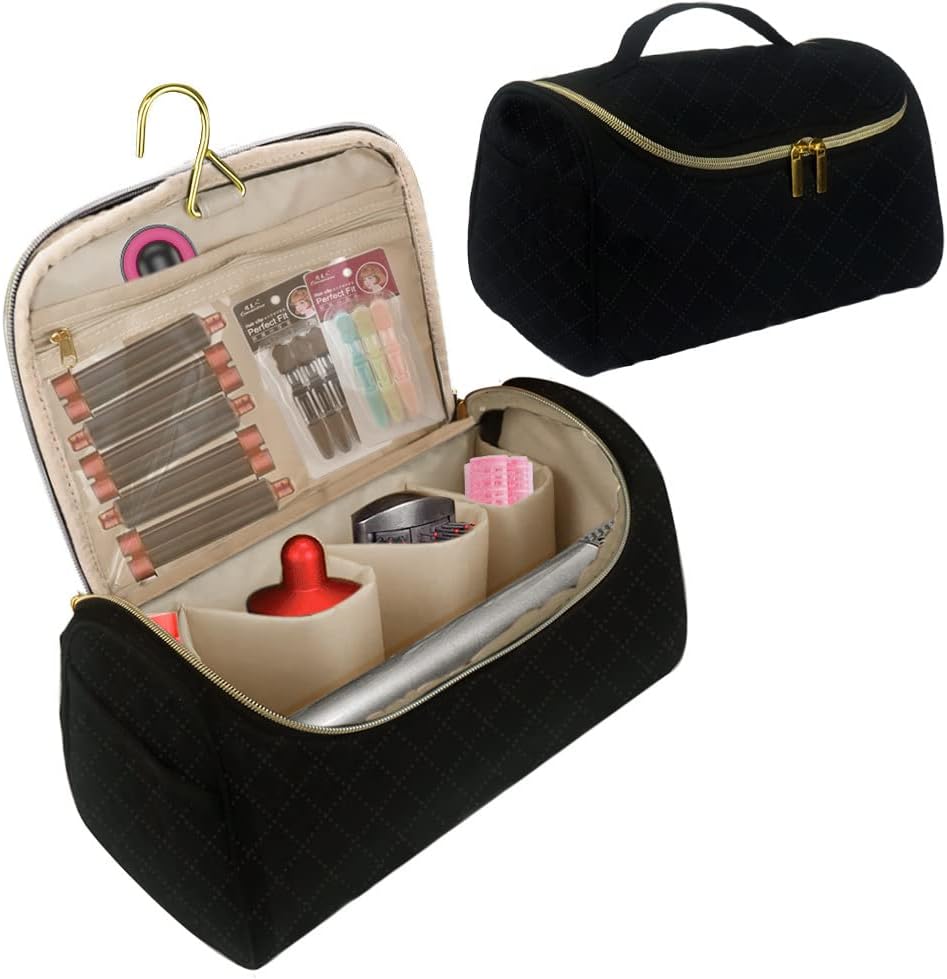 Frendorf | Reise Kosmetiktasche Lockenwickler Zubehör Aufbewahrungstasche