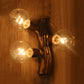 Frendorf | 11.5" Höhe Zweig Wandleuchte 3 Lichter Lodge Stil Wandmontage Licht in Braun für Wohnzimmer