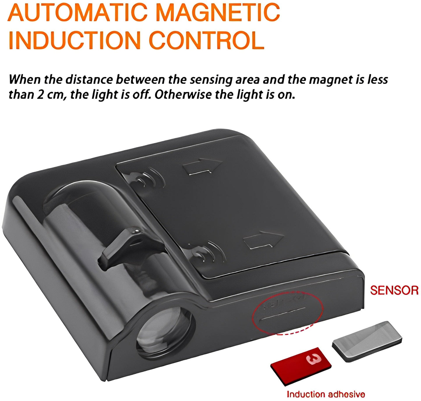 Frendorf | LEDLogo - Kabellose Autotür-LED-Projektorleuchten