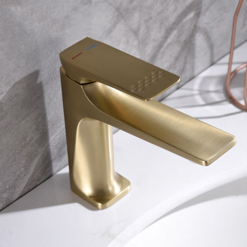 Frendorf | Moderner Badezimmer Wasserhahn Messing Tiefer Bogen Hebelgriff mit Wasserhahn Schlauch