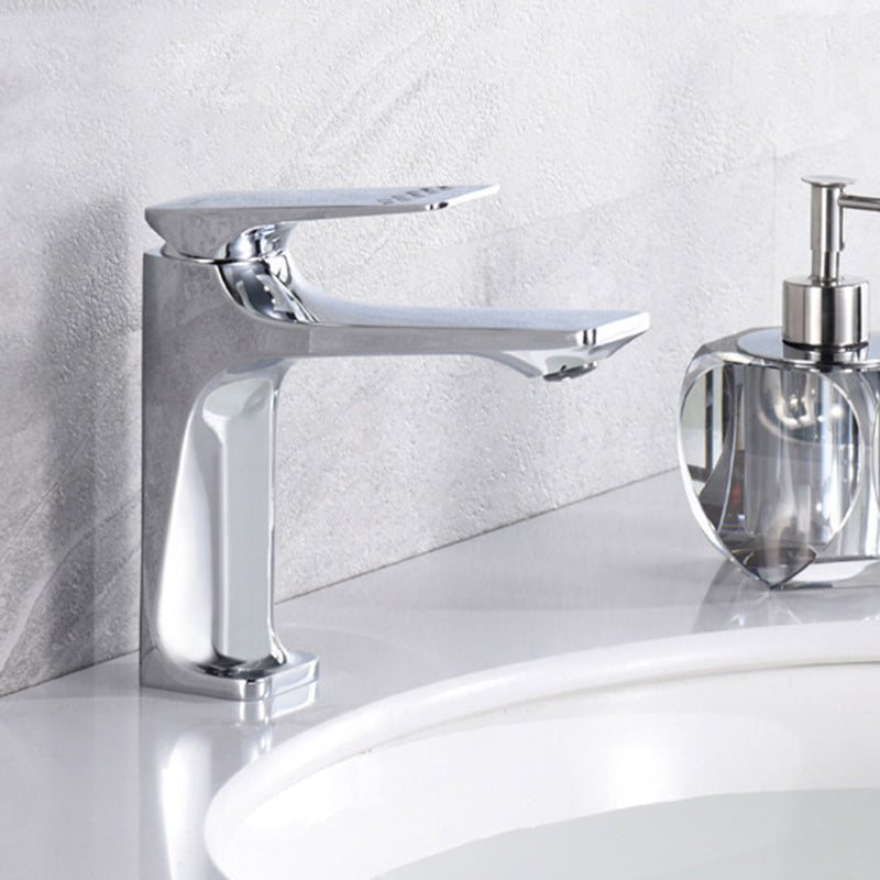 Frendorf | Moderner Badezimmer Wasserhahn Messing Tiefer Bogen Hebelgriff mit Wasserhahn Schlauch
