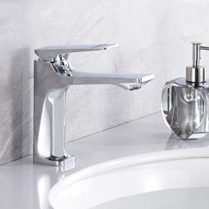 Frendorf | Moderner Badezimmer Wasserhahn Messing Tiefer Bogen Hebelgriff mit Wasserhahn Schlauch