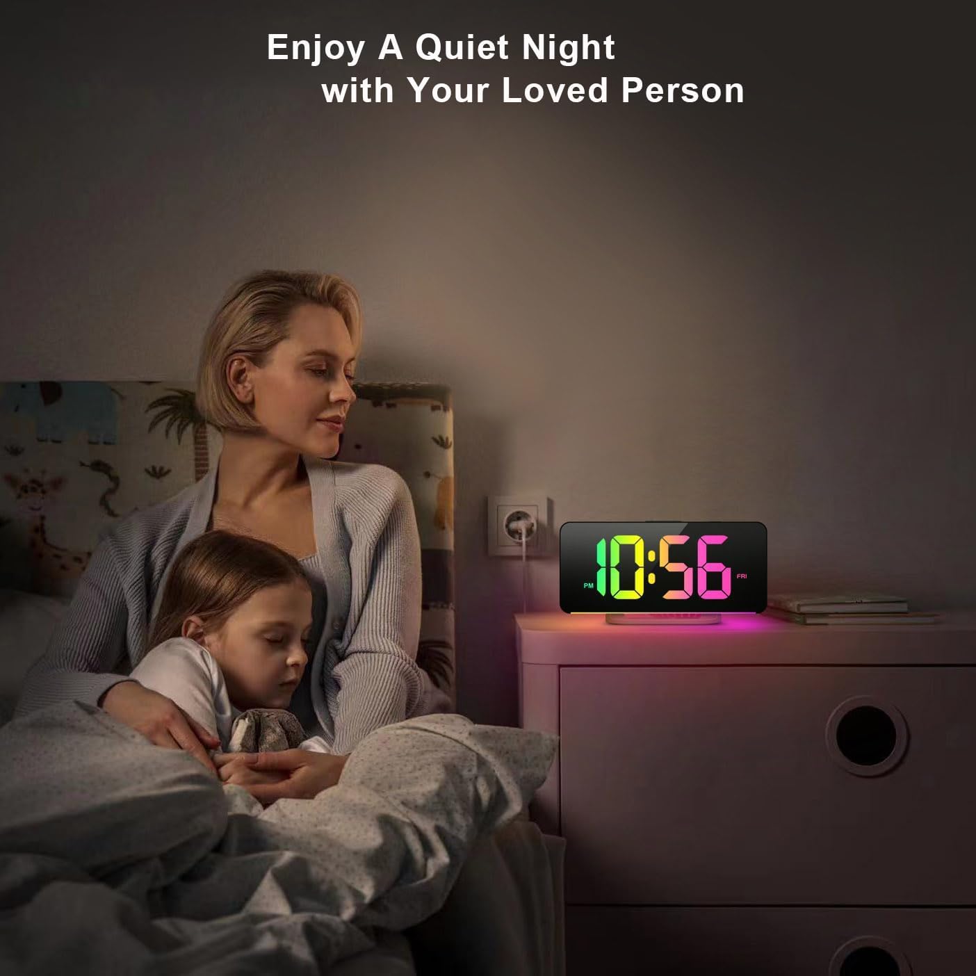 Frendorf | 11,5-Zoll Digitaler Kalender Tagesuhr mit 19 Erinnerungen – Claryon