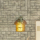 Frendorf | Houten Huis Vormige Wandlamp Moderne Bloem/Plant Accent Snoer Licht voor Café Thee Winkel