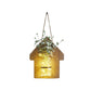 Frendorf | Houten Huis Vormige Wandlamp Moderne Bloem/Plant Accent Snoer Licht voor Café Thee Winkel