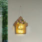Frendorf | Houten Huis Vormige Wandlamp Moderne Bloem/Plant Accent Snoer Licht voor Café Thee Winkel