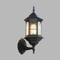 Frendorf | Kasteelvorm Aluminium Wandverlichting Platteland 1-Lamp Buiten Wandlamp Sconces in Wit/Zwart/Messing