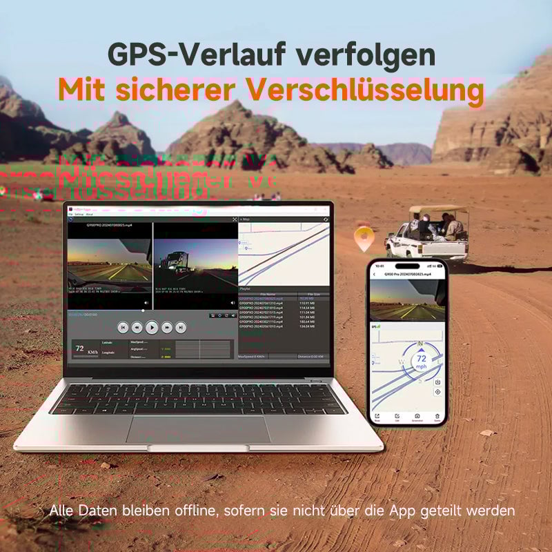 Frendorf | 10-Zoll-HD-Multifunktions-Autorekorder mit Touchscreen